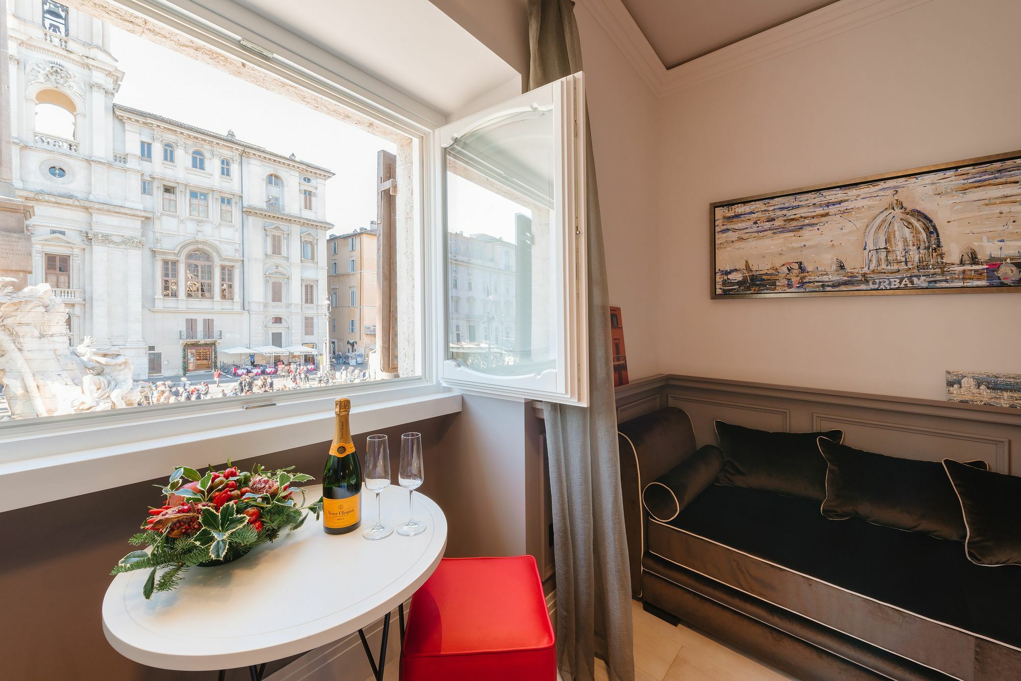 Hotel Rhea Silvia Luxury Navona Rom Exterior foto